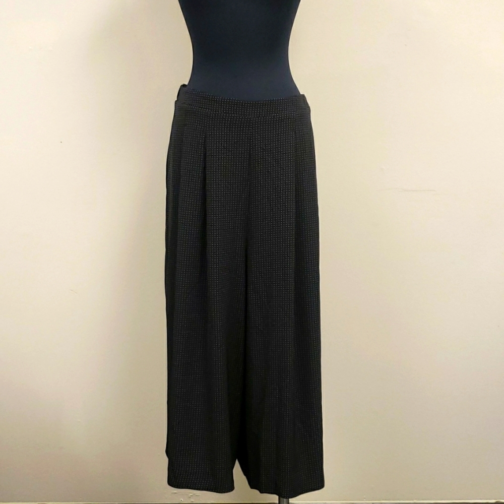 Anne Klein Pull-On Polka Dot Culottes - Size XL